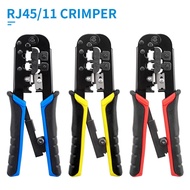RJ45 Crimper RJ11 RJ45 Crimping Tool Ethernet Network LAN Cable Crimper Cutter Stripper Plier for 6P