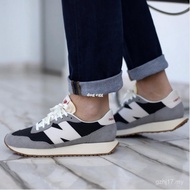 Cool Shoes to explode New Balance 237 Gray Blue Small Thick-Soled Stitching Caramel-Soled Casual All