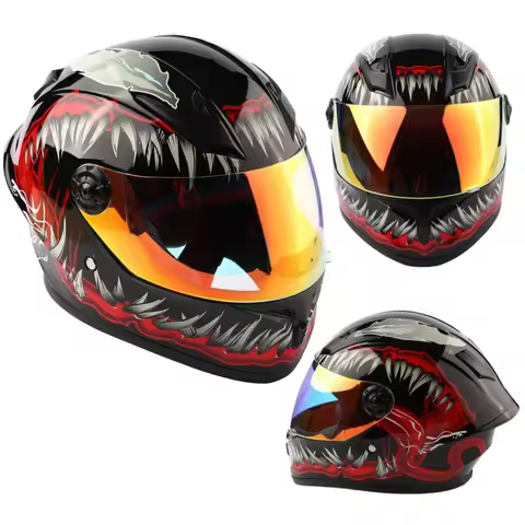 Children Motorcycle Riding Helmets Boys Girls Kids Outdoor Locomotive Scooter Helmets with Colored L