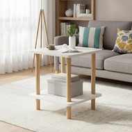 Bedside Table, Small 2-Tier Table
