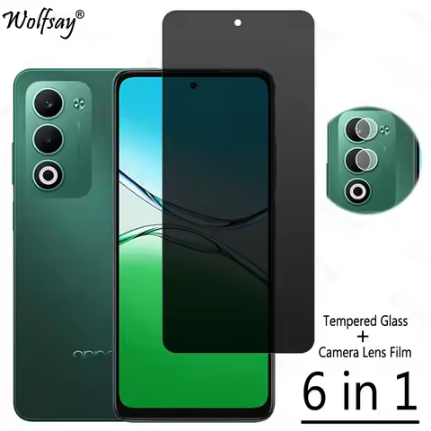 Privacy Screen Protector For Oppo A5 5G Anti-Spy Tempered Glass Oppo A5x A5 Energy Camera Protective