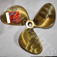 BOAT FAN | SHIP PROPELLER | PROPELLER | LH[PUTARAN Kiri] | COOKING [YELLOW] | 8" | propeller boat | 