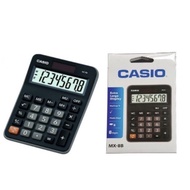 Casio Mini Desk Calculator 8 Digits MX-8B Black