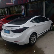 For Hyundai Elantra Spoiler ABS Material Car Rear Wing Elantra Primer Color Rear Spoiler For Hyundai