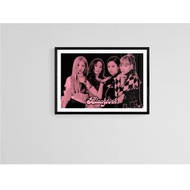 BLACKPINK - Group Pink 英國進口海報