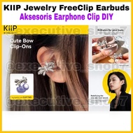 KIIP Jewelry FreeClip Earbuds - DIY Clip Earphone Accessories