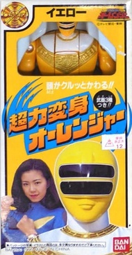 1995年 超力戰隊王連者 超力戰隊 黃戰士 超力變身 1995年 懷舊 情況如圖