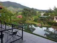 Villa 600 m² dengan 5 kamar tidur dan 5 kamar mandi pribadi di Cipanas (DISEWAKAN VILLA PUNCAK BUKIT