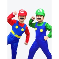 SG Seller Super Mario Kids Costume/Halloween Wear/Party Theme Wear