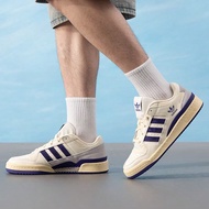 Adidas Adidas clover รองเท้าผู้ชาย รองเท้าผู้หญิง 2025 ใหม่ FORUM LOW CL รองเท้ากีฬาสไตล์บาสเก็ตบอล 