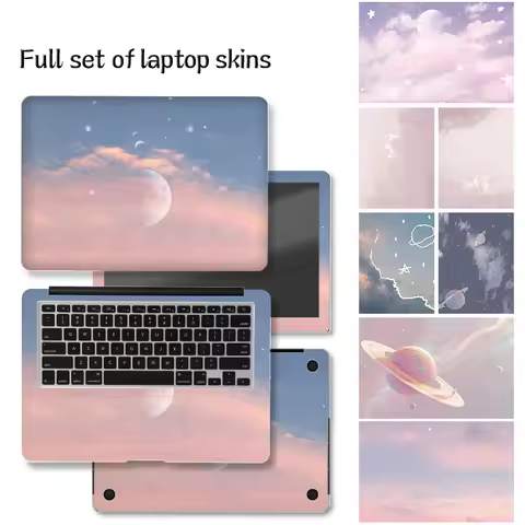 Universal Laptop Skins Sticker Cover Notebook Skins Vinyl Stickers 13.3"14"15.6"17.3" Decal for Macb
