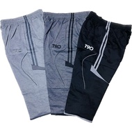 Seluar Futsal Cotton Lelaki 3 suku/ 3 Quarter Pants for Men/Tracksuit 3 Quarter