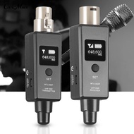 Wireless Microphone Adapter USB Charging U3 Wireless Mic System Transmitter Receiver for Audio Mixer