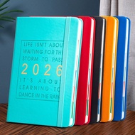 2026 Schedule Notebook Planner Strap Notebook Planner Manual Notepad Schedule Planner Notebook