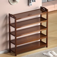 【TikTok】#Xiao Zhong Shoe Rack Door Simple Economical Multi-Layer Household Dormitory Bamboo Shoe Rack Hallway Dustproof