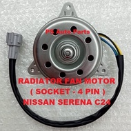 Nissan Serena Radiator Fan Motor Serena Fan Motor - Socket - 4 Pin - Serena C24 Kipas Motor Nissan S