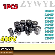1pcs Horn Electrolytic Capacitor 400V 180UF 220UF 270UF 330UF 390UF 470UF 560UF 680UF 820UF 400V Ele