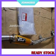 EX5 GL RACING EXHAUST PIPE  SUPER ONE CHROME GOLD MUFFLER