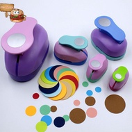 sun 9/16/25mm Circle Round Hole Punch DIY Handmade Paper Scrapbooking Cutter Tool shine