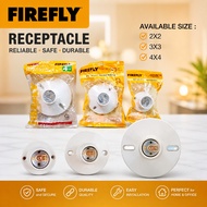 Firefly E27 Ceiling Receptacle White firefly receptacle 2x2/3x3/4x4 HOMEHARDWARE