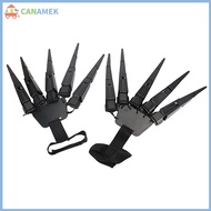 CANAMEK 1 cái cặp Halloween khớp nối ngón tay đáng sợ ngón tay giả Bộ Xương Bàn Tay cosplay ngón tay