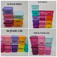 Tupperware So Fresh 1.8L / Tall So Fresh 2.2L / Double So fresh 3.1L or 1.4L