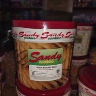 Ready SANDY COOKIES LIDAH ALMOND KEJU KUE LEBARAN Promo