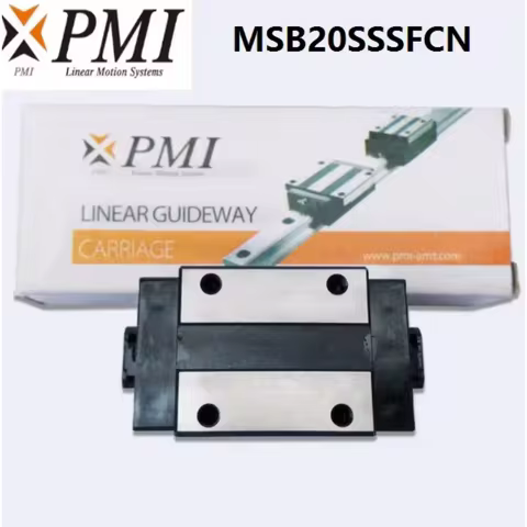 2pcs Original Taiwan PMI MSB20S MSB20S-N MSB20SSSFCN linear guideway sliding block Carriage for CO2 