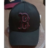 BOSTON MLB capfit hat. LogoBIG. fitted cap. MLBTAG.