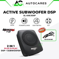 [PNP SUB+DSP] 2IN1 SHUTTLE LAB 6.5" Underseat Active Subwoofe [FREE DSP SOCKET] with 8 Channel DSP A