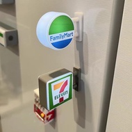 【shipment within 24 hours】 711 fridge magnet convenience store night light family glow magnetic disp