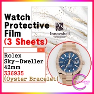 Protective Sticker for Rolex Sky-Dweller 42mm 336935 (3 sheets) Oyster / Scratch & Contamination Pre