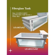 Fiberglass Tank With Format + Filter Box (Big) B