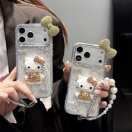 IPhone case for iPhone 17 Pro Max, iPhone 16 Pro Max, iPhone 15 Pro Max, iPhone 14 Pro Max, gold foi