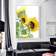 Sunflower wall canvas painting LIN135 - 60 x 90 cm cm