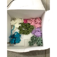 Wholesale handmade wool flowers, handmade wool forget-me-nots