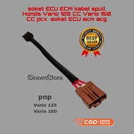 soket ECU ECM kabel spull Vario 125 CC Vario 150 CC pcx  soket ECU acm acg