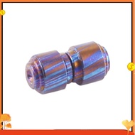 Titanium Damascus Material Roasted Blue Fold  Thumb Stud Push Screws Button for Benchmade Bugout 535