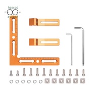 CNC Workpiece locationing Fixture, CNC Vise/CNC Clamps for T-Slot & Perforated Tables - Engraving, a
