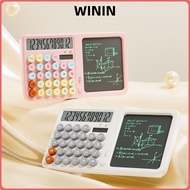 WININ Scientific Calculator, With LCD Writing Board Dual Power Supply  Calculator, 12-Digit Large LC