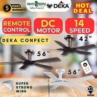 🔥NEW🔥 DEKA CONCEPT Fan 5 Blades DC Baby Fan | DEKA Concept MINI LED 3 Blades Remote Ceiling Fan with