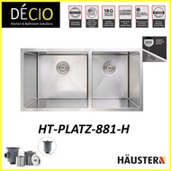 HAUSTERN HT-PLATZ-881-H HANDMADE STAINLESS STEEL SINK