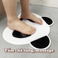 Tấm Chà Lưng Panda Chà Chân Tạo Bọt Silicon Dán Tường Massage Tiện Lợidụng cụ chà chân dụng cụ massa