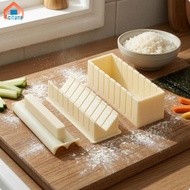 Acituna SiaBiced Sushi Shaping Set Set 3-Piece Sushi Press Set Food-Grade Onigiri Sushi Press