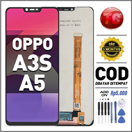 LCD OPPO A3S A5 Original Fullset Touchscreen Asli Ori Compatible For Glass Touch Screen Digitizer