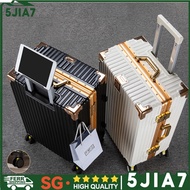 5JIA7 Luggage Large Capacity Luggage Compartment With Universal Wheels And Aluminum Frame Trunk 2510