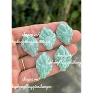 Sdep jade 9-tailed fox pendant