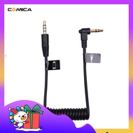 COMICA CVM-D-SPX ตัวแปลงสายสัญญาณเสียงหญิง 3.5 มม. อะแดปเตอร์ไมโครโฟน iPhone สำหรับ Samsung Huawei สมาร์ทโฟน iPad