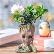 HUMBERTO Groot Flower Pot For Kids Multifunctional Tree Man Pen Pot Garden Planter Groot Model Toys