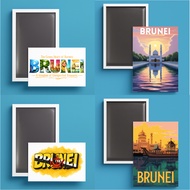 Fridget Fridge Magnet Souvenir By Brunei Darussalam Fridge Magnet